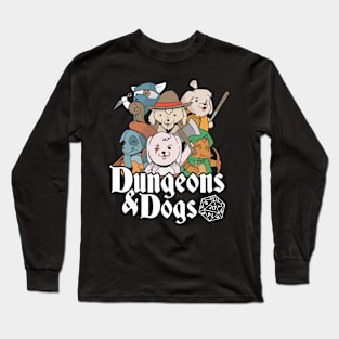 Dungeons and Dogs Long Sleeve T-Shirt